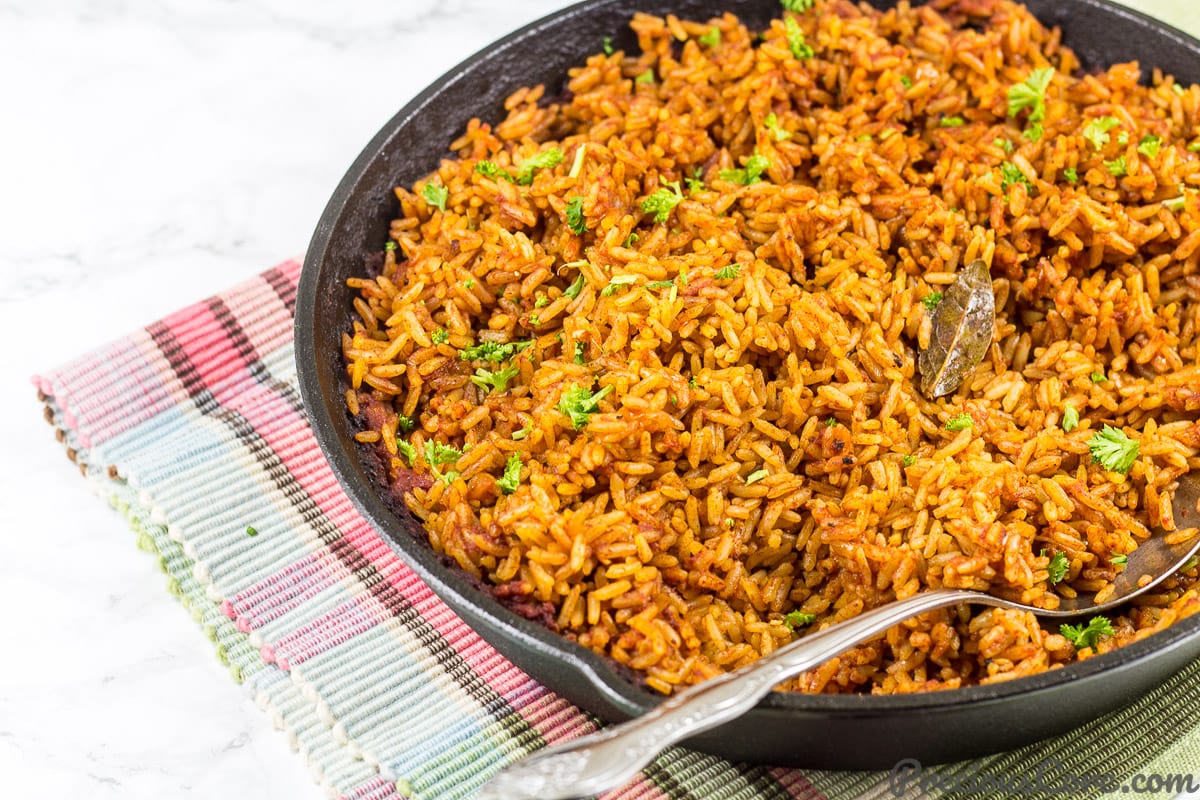 10 Ghanaian Dishes Jollof Rice